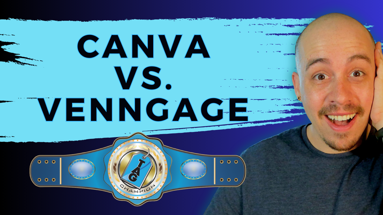 A comparison of Venngage's accessibility features with those of Canva.